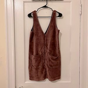 Marine Layer Millie Shift Jumper in Mauve